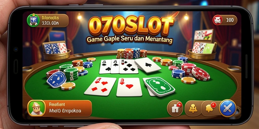 Tampilan gameplay <strong>070SLOT</strong> yang menegangkan dan seru.