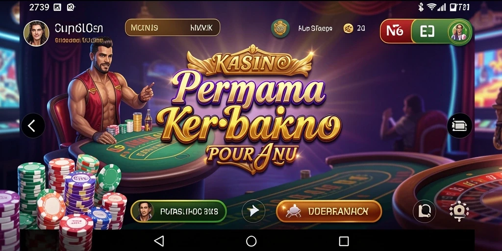 Tampilan gameplay menarik dari 2739 dengan elemen Kasino.