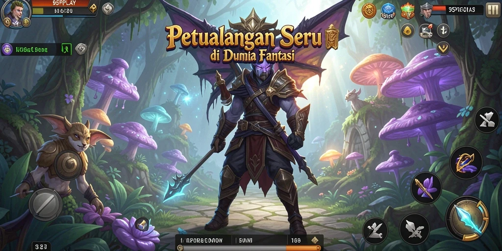 Tampilan gameplay petualangan seru di 95PGPLAY.
