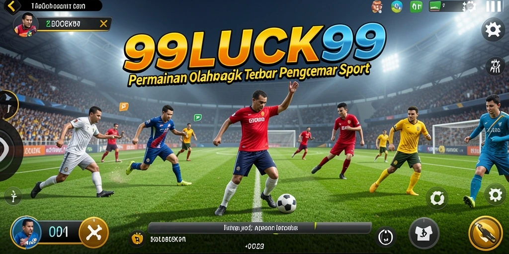 Screenshot menarik gameplay 99LUCK99 dengan berbagai cabang olahraga.