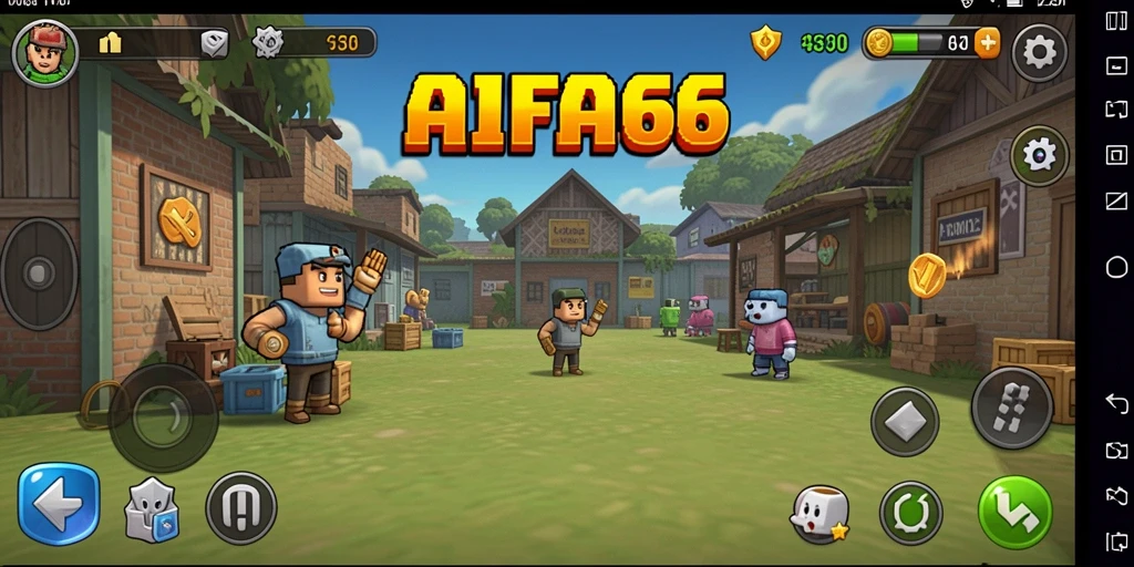 Screenshot AIFA66 menampilkan gameplay Idle yang menarik dan interaktif.