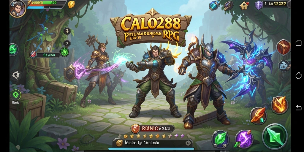 Gameplay menakjubkan di CALO288 dengan aksi RPG yang mendebarkan.