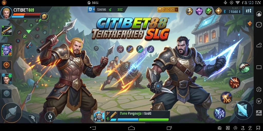 Tampilan gameplay menarik dari CITIBET88 di layar ponsel.