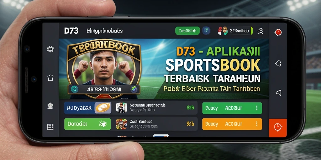 Tampilan gameplay D73 yang menarik dan interaktif dalam taruhan olahraga.