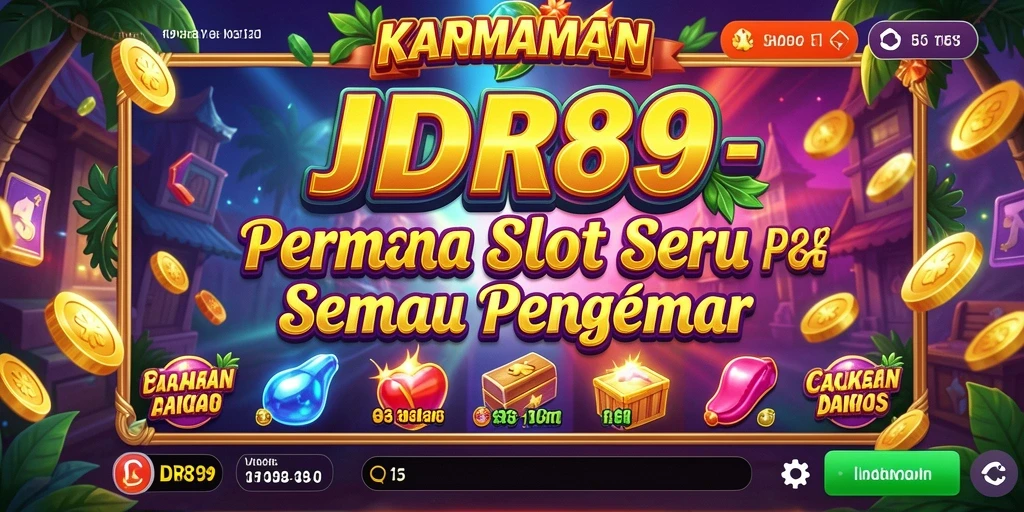 Tampilan menarik dari gameplay Slot di IDR89.