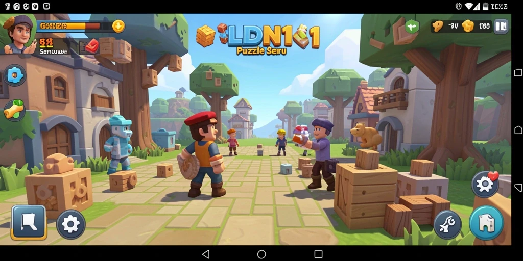 Tampilan gameplay LDN11 yang menantang dan menarik.