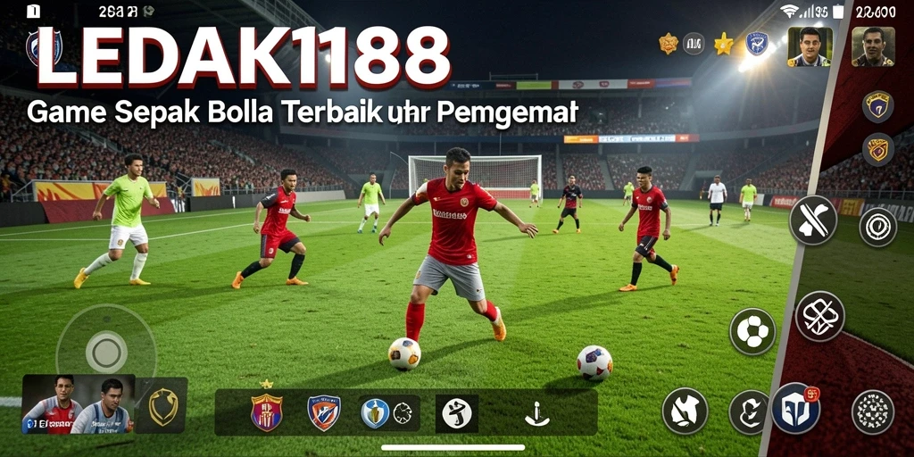 Tampilan gameplay menarik dan realistis dalam LEDAK188.