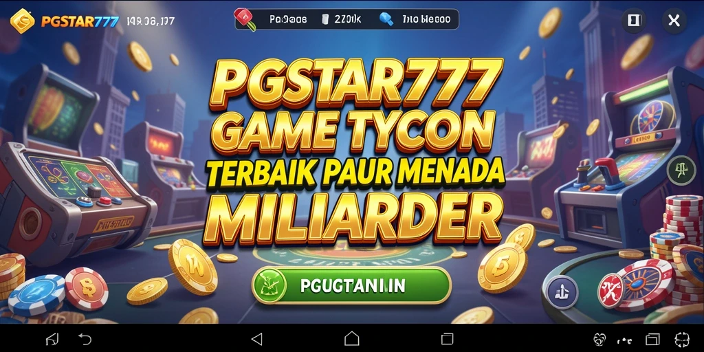 Tampilan screenshot PGSTAR777 menampilkan gameplay Tycoon yang seru dan interaktif.